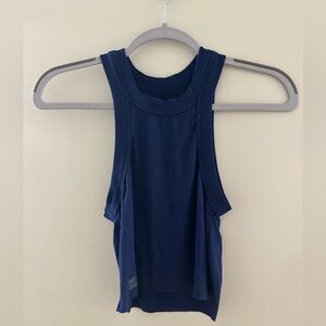SET Active Navy Tank Top